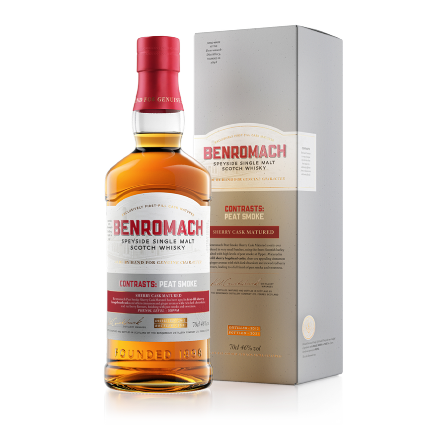 Benromach Contrasts: Peat Smoke Sherry Cask